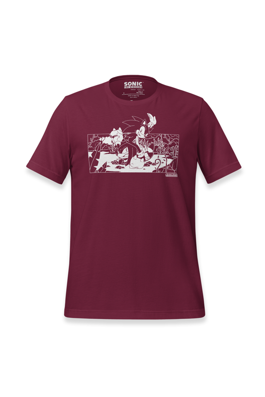 Sonic The Hedgehog: Sonic and Knuckles Wallpaper Cover Story Tee