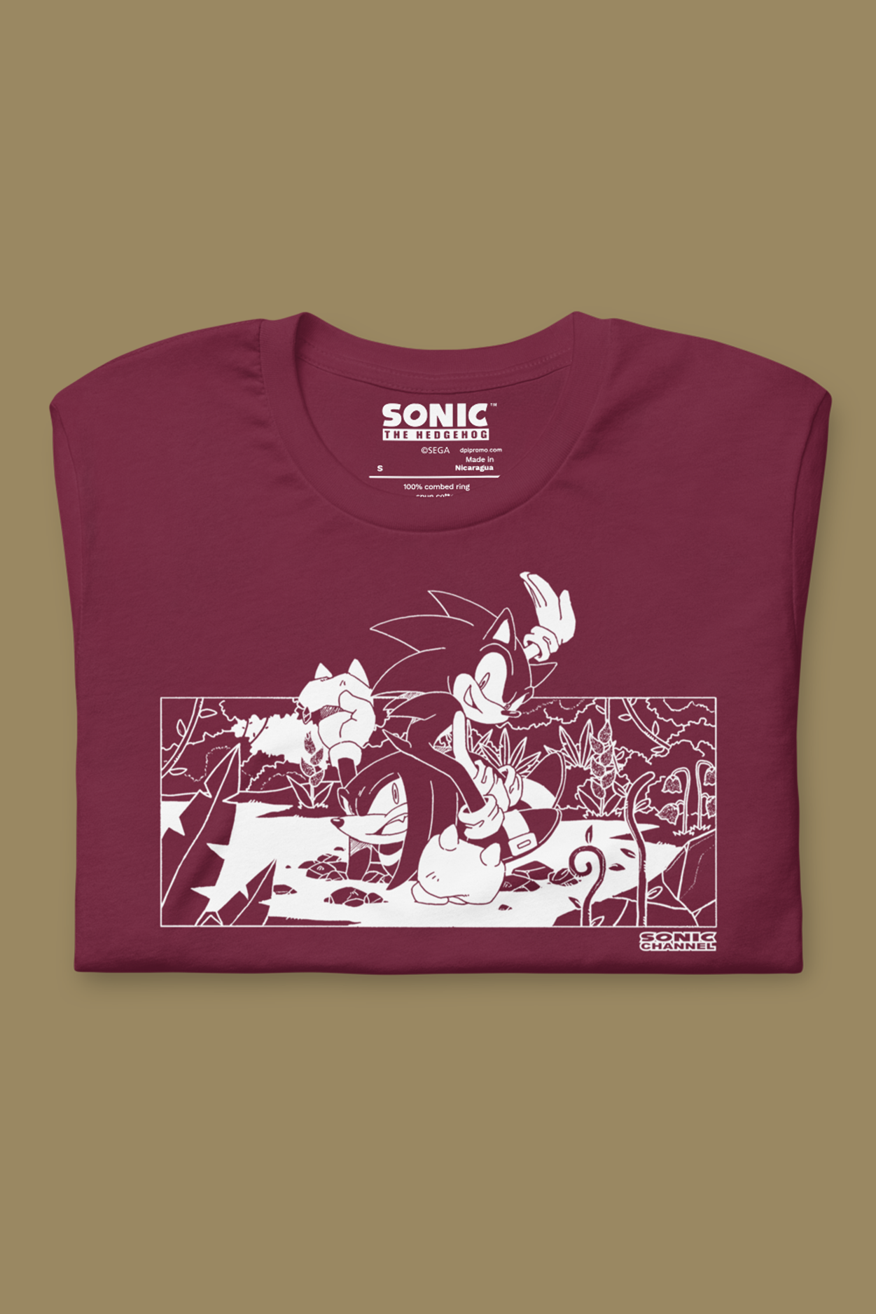 Sonic The Hedgehog: Sonic and Knuckles Wallpaper Cover Story Tee