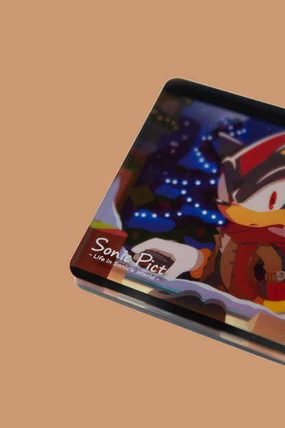 Sonic The Hedgehog: Acrylic Block Shadow