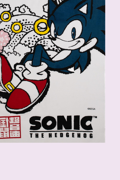 Sonic The Hedgehog: Gotenyama at Shinagawa Japanese Towel