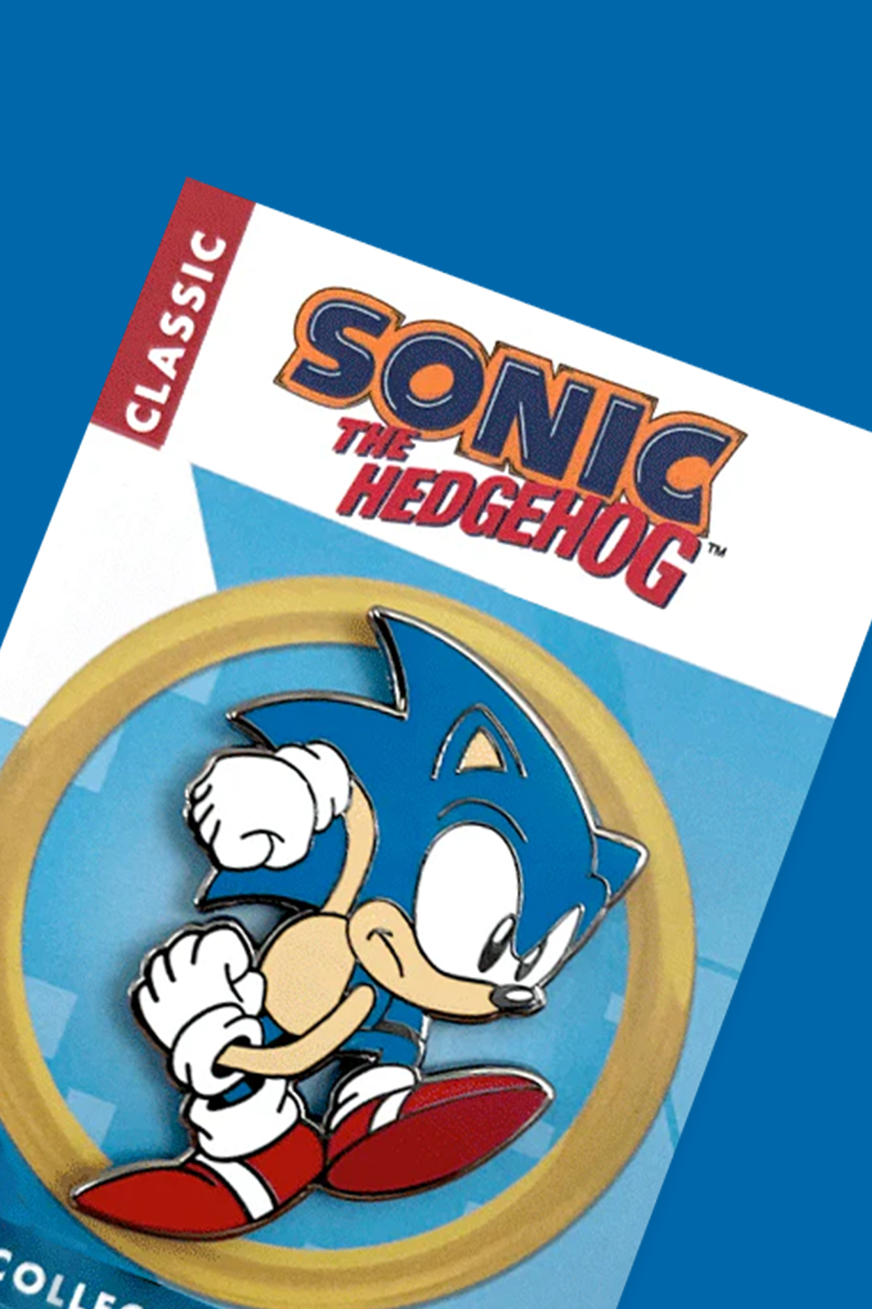 Sonic the Hedgehog Speedy Sonic Pin