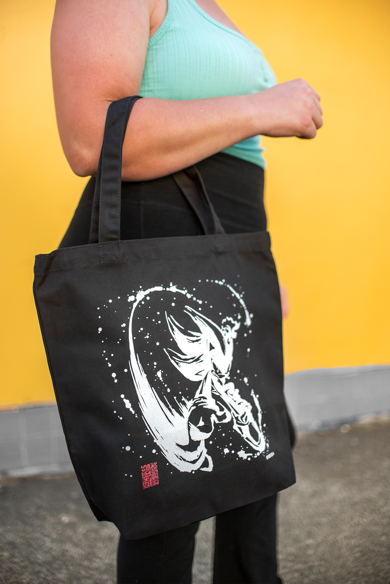 【希少】SONIC×TB TOTE BAG Sonic the Hedgehog: Sumi-e Sonic Tote Bag Shadow – SEGA Shop