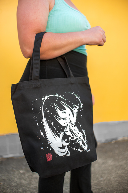 Sonic the Hedgehog: Sumi-e Sonic Tote Bag Shadow