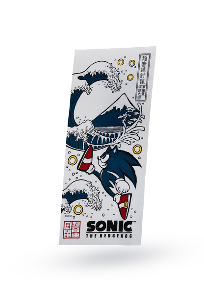 Sonic The Hedgehog: The Wave Japanese Towel