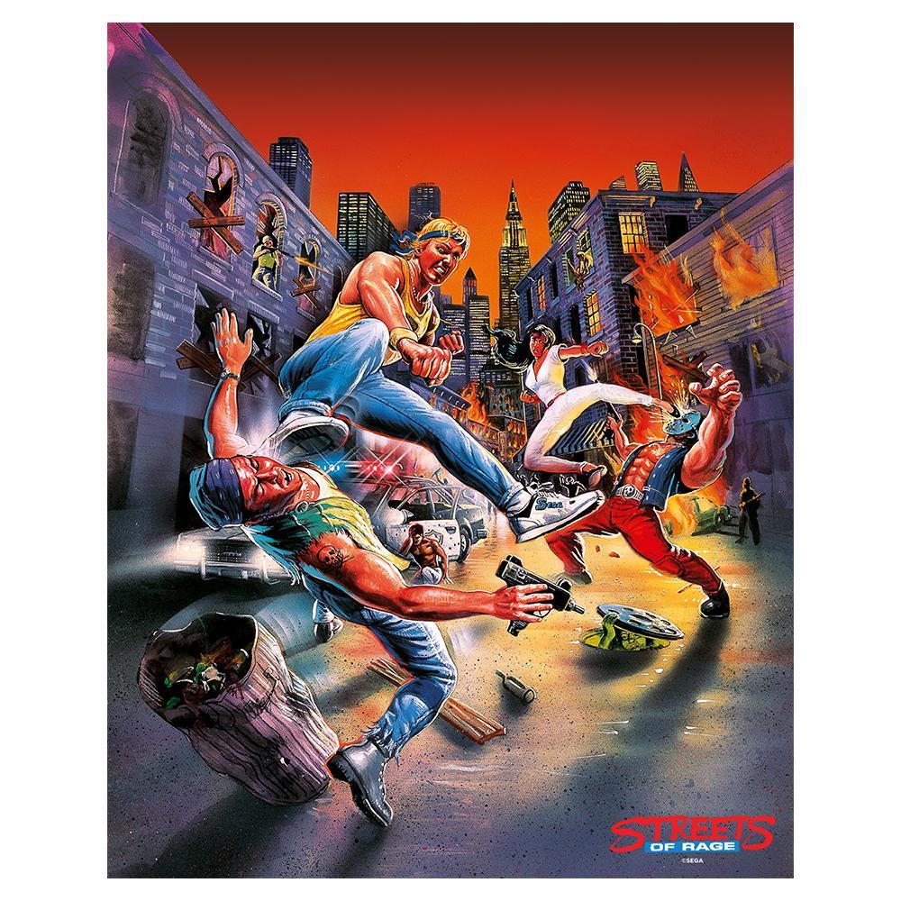 Streets of Rage Poster – Sega Shop