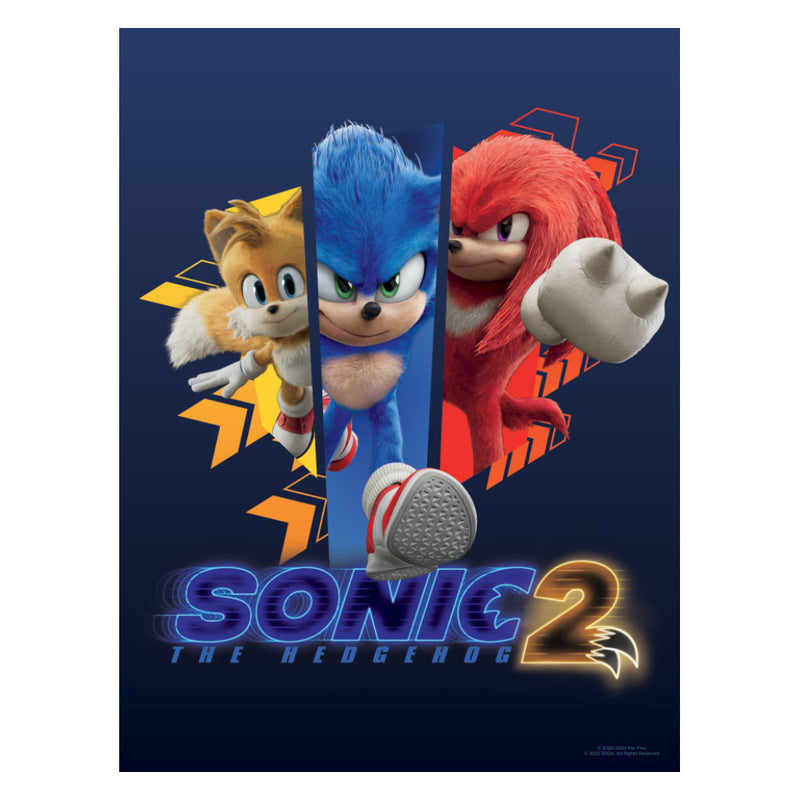 Sonic 2 Character Running Poster – Sega Shop